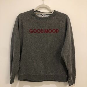 Good Mood Crewneck Graphic Sweatshirt